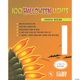HALLOWEEN LIGHTS ORANGE 100 CT