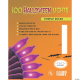 HALLOWEEN LIGHTS ORANGE 100 CT