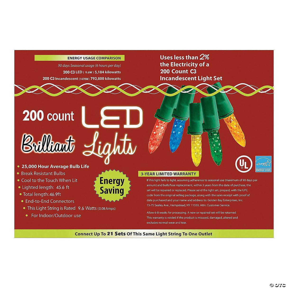 HOLIDAY LIGHTS 200L C3 MU
