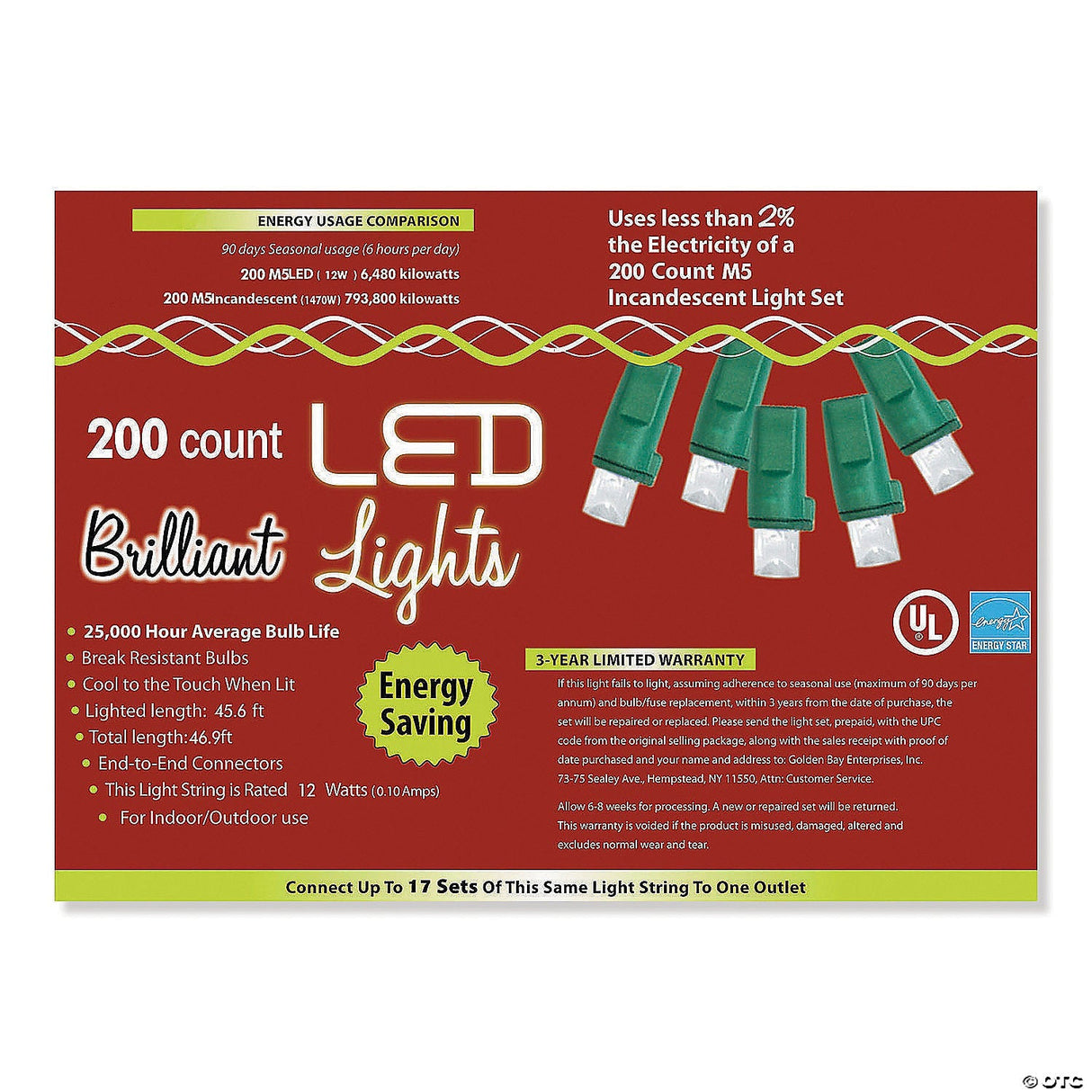 HOLIDAY LIGHTS 200L M5 MU