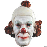 Trick Or Treat Studios Circus Clown Overhead Mask With Hair - Halloween Mask Hor