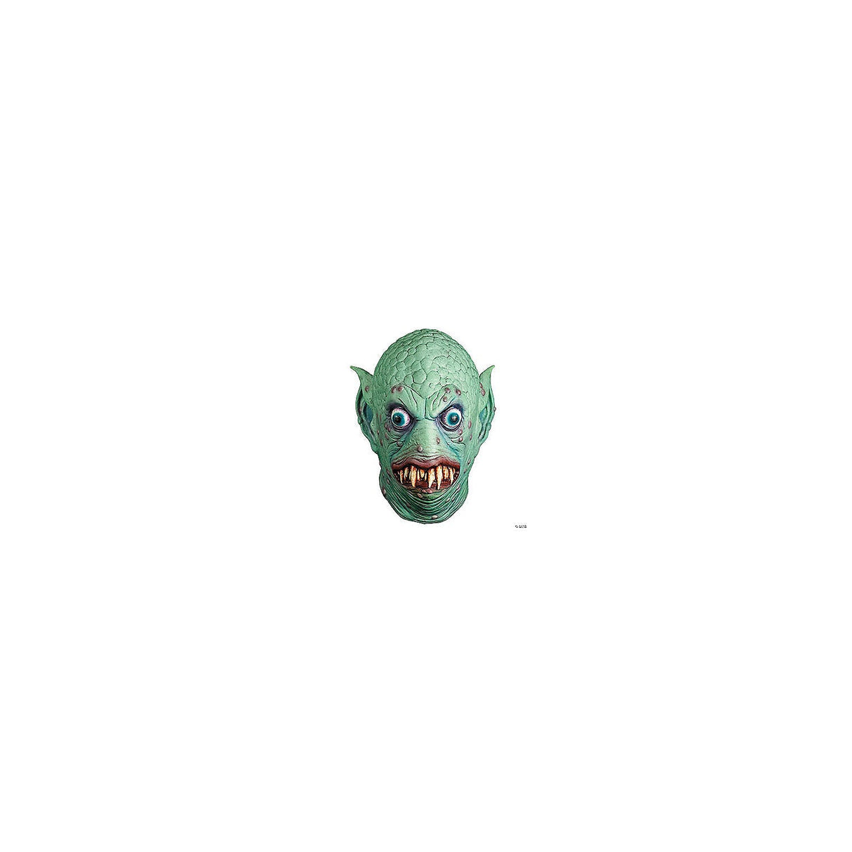 Adults Collier Wilmes’ Green Beach Goon Latex Mask – Creepy Halloween Costume Pr