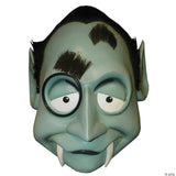 Adults Mad Monster Party The Count Mask - Scary Halloween Mask Costume Accessory