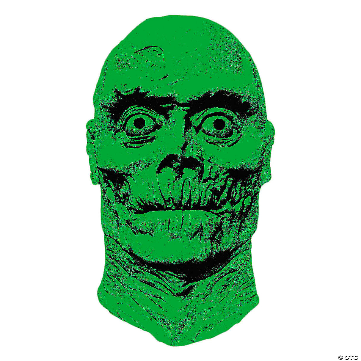 Glowin Ghoulies Nuclear Death Mask Green Adult Halloween Costume Prop