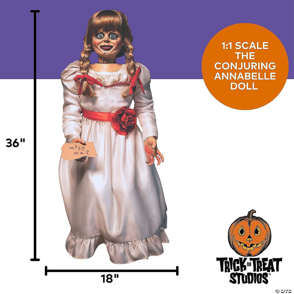 The Conjuring™ Annabelle Doll Prop Halloween Decoration