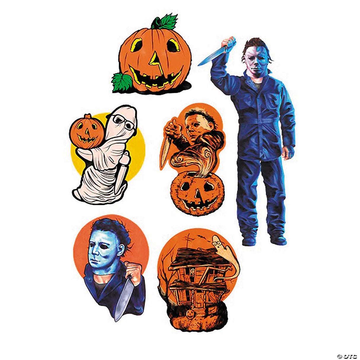 6 Pc. Halloween™ (1978) Cutout Wall Decorations - Series 1