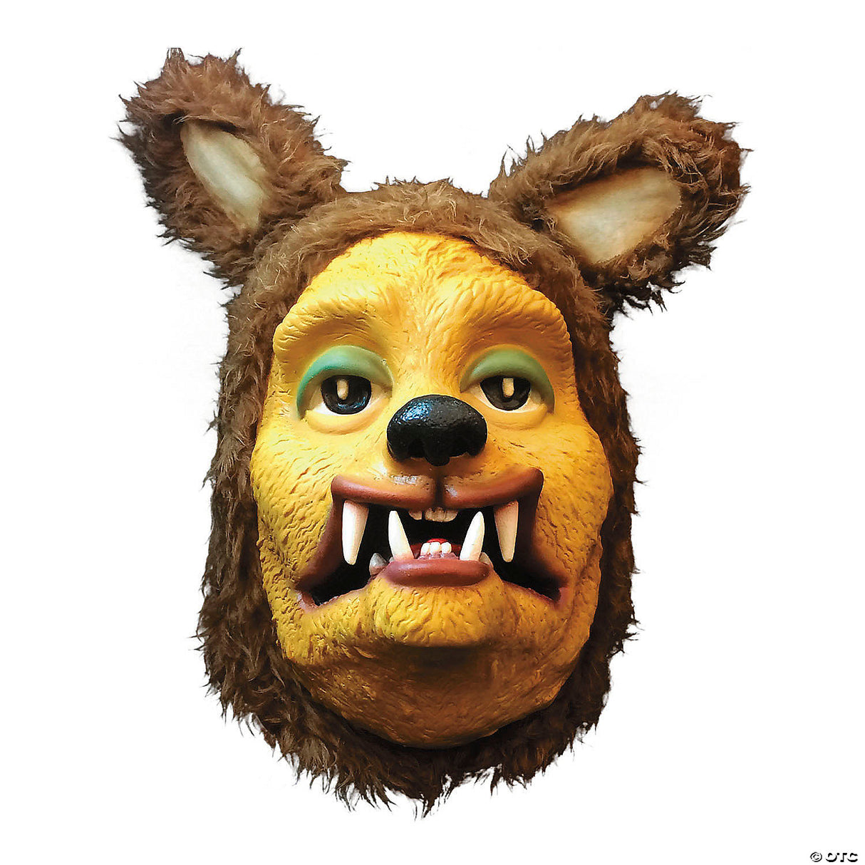 Roger The Dogman Mask Adult Brown Furry Halloween Costume Prop Party Cosplay