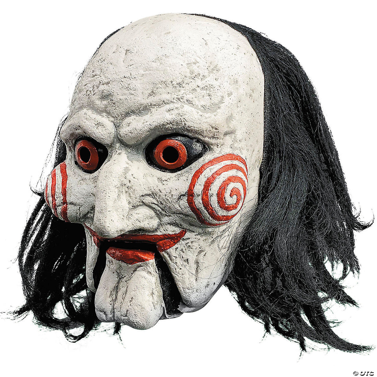 Saw™ Billy The Puppet Mask w/ Moving Mouth – Scary Halloween Cosplay Accessory