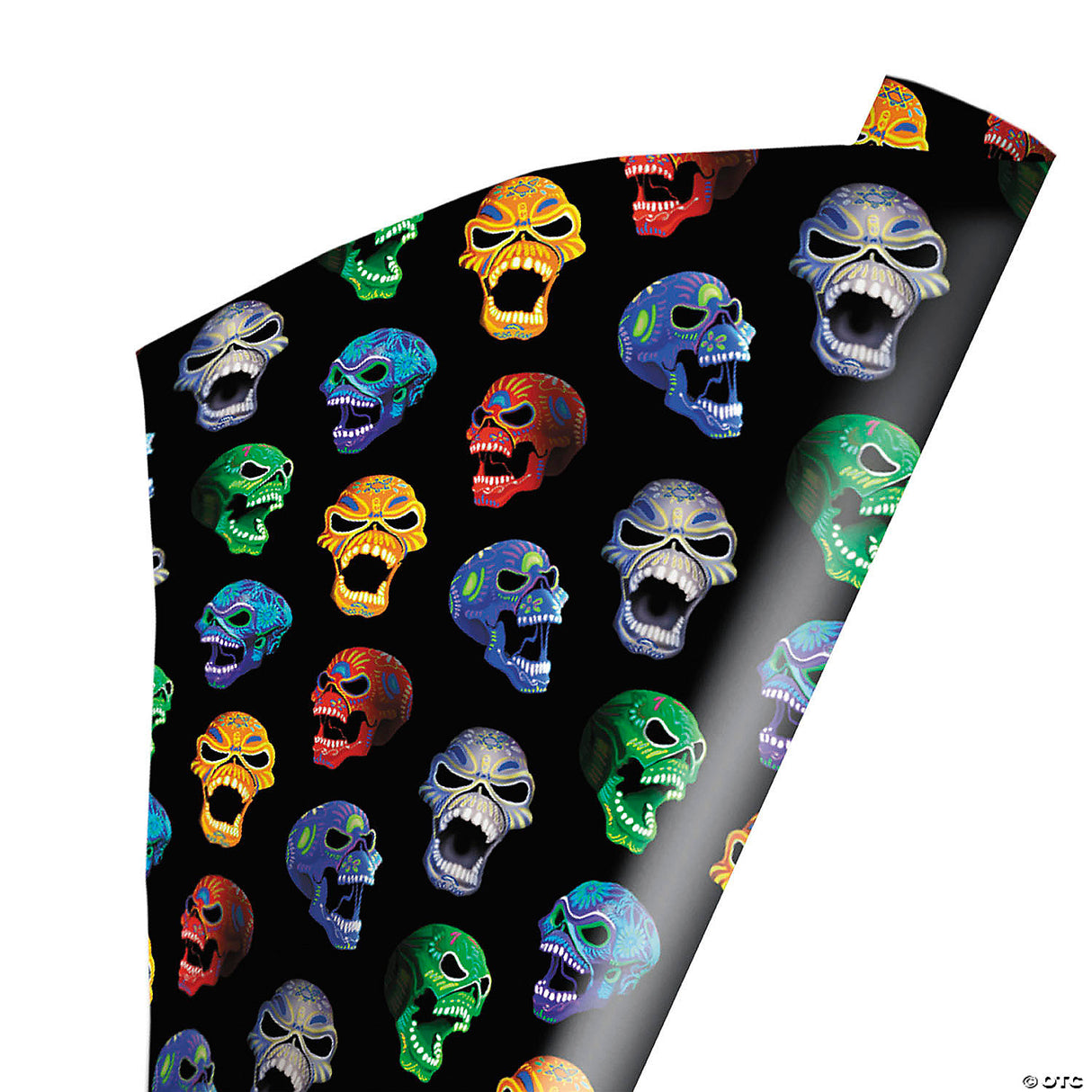 96" X 30" Wrapped In Terror Iron Maiden Nights Of The Dead Wrapping Paper