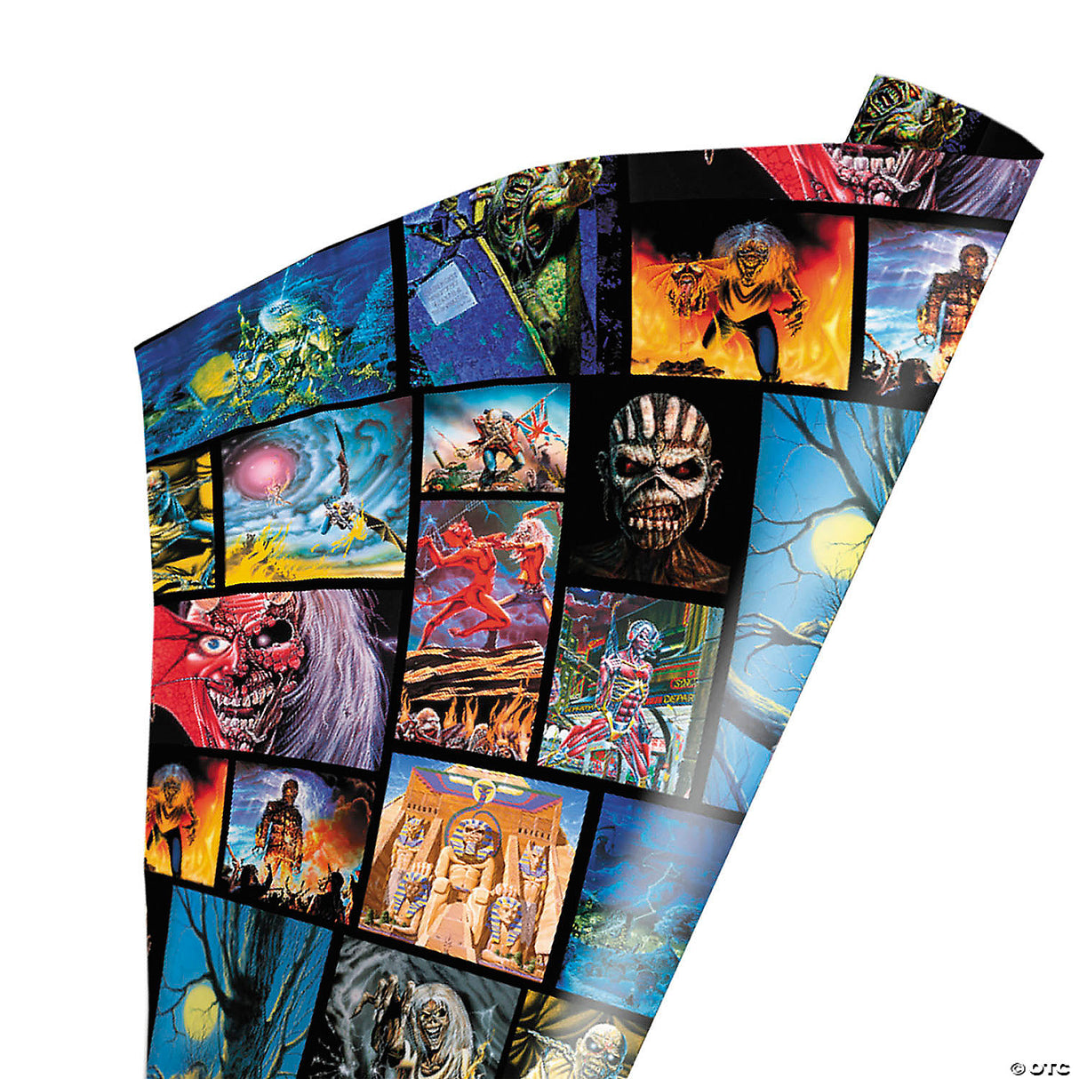 96" X 30" Wrapped In Terror Iron Maiden Legacy Wrapping Paper