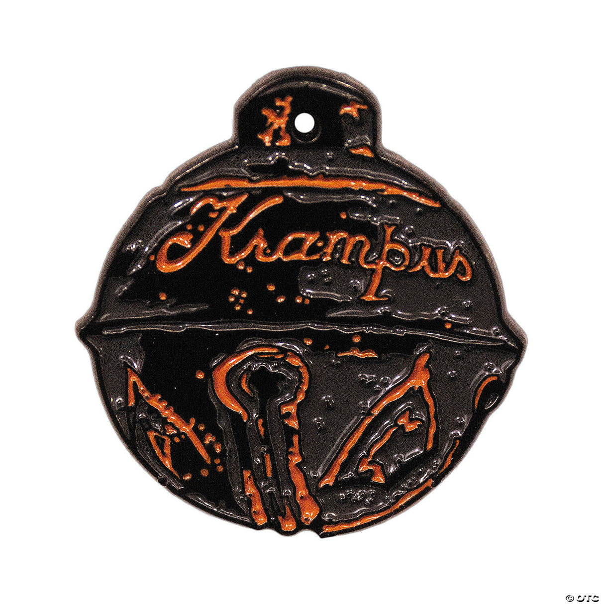 Krampus - Bell Ornament Enamel Pin Halloween Costume Accessory Party Dress Up