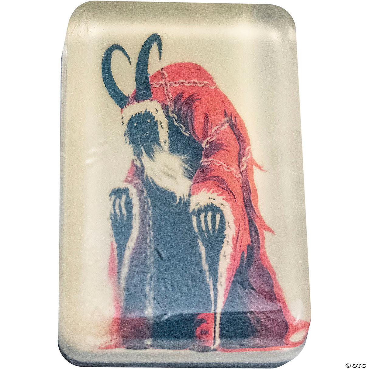 4.5 Oz. Krampus™ Krampus Image Soap Bar With Peppermint & Pine Scent