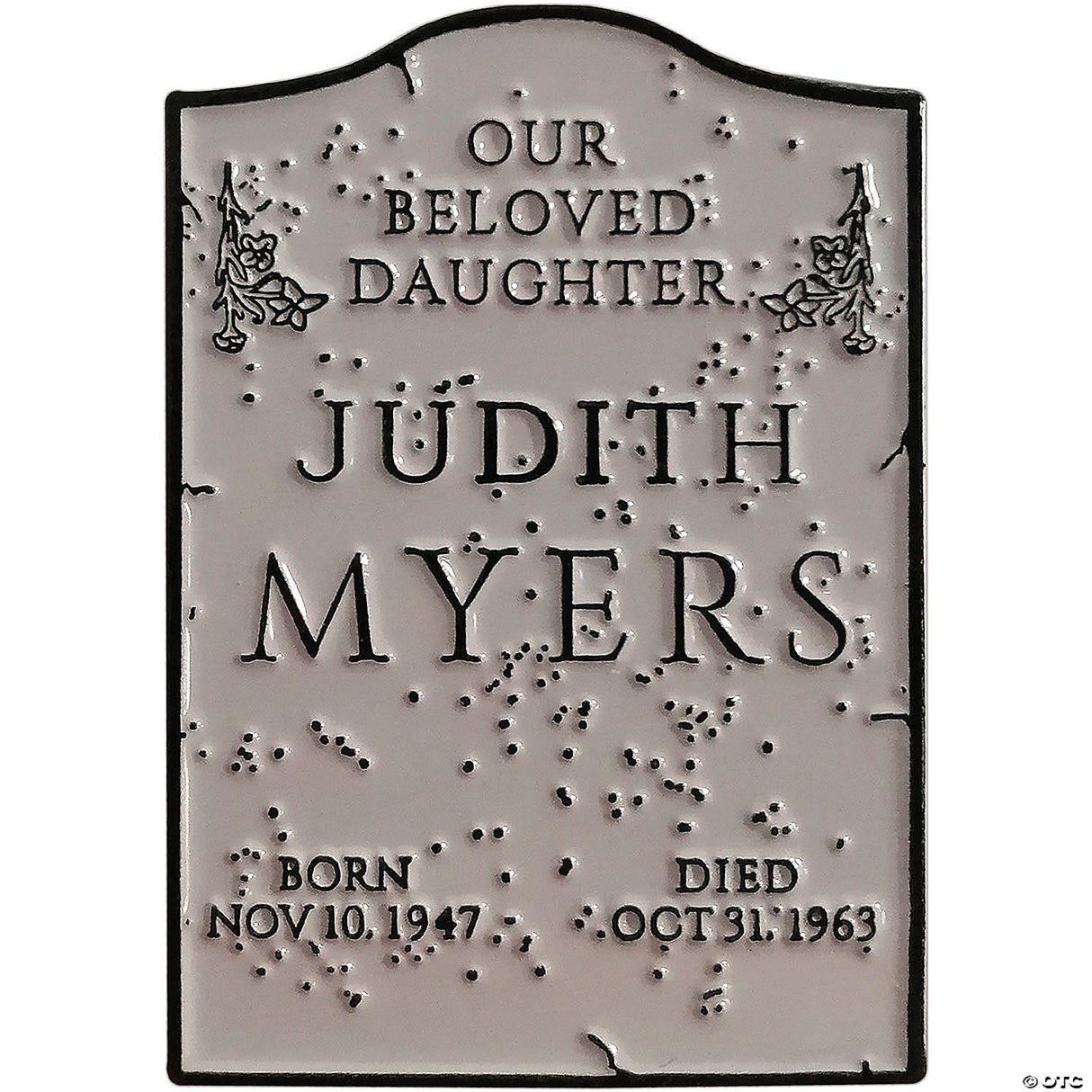 1 1/2" Halloween™ (1978) Judith Myers Tomb Enamel Pin