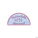 Halloween II™ Haddonfield Hospital Enamel Pin – Horror Collectible Accessory