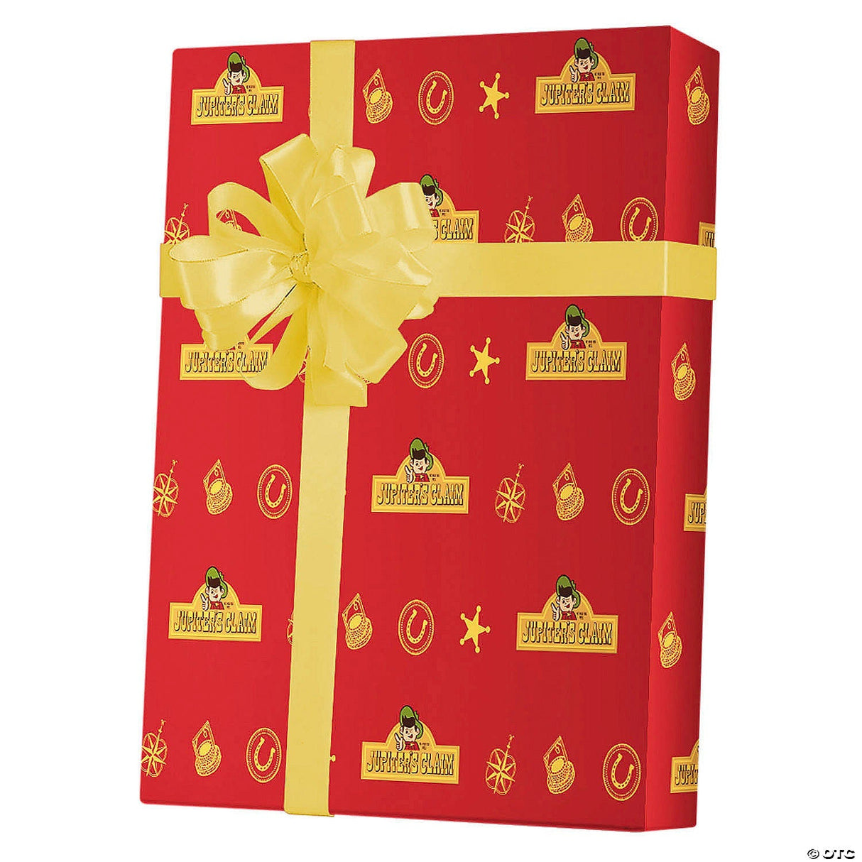 Nope™ Jupiter's Claim Red & Yellow Wrapping Paper