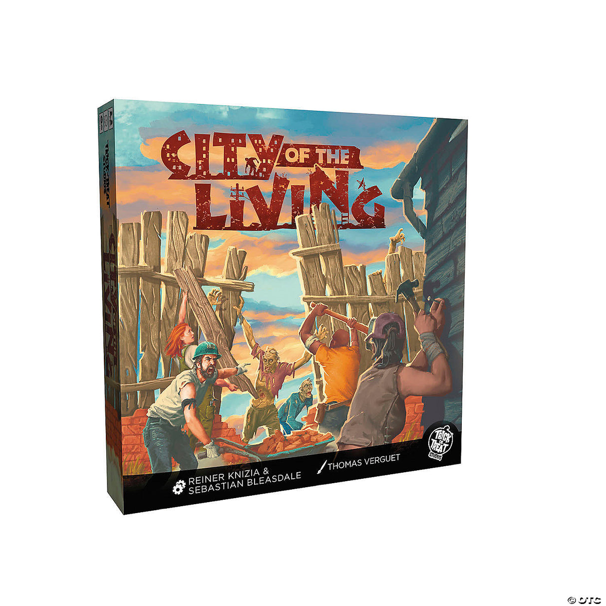 Trick Or Treat Studios City Of The Living Zombie-themed Game For 2 To 4 Players