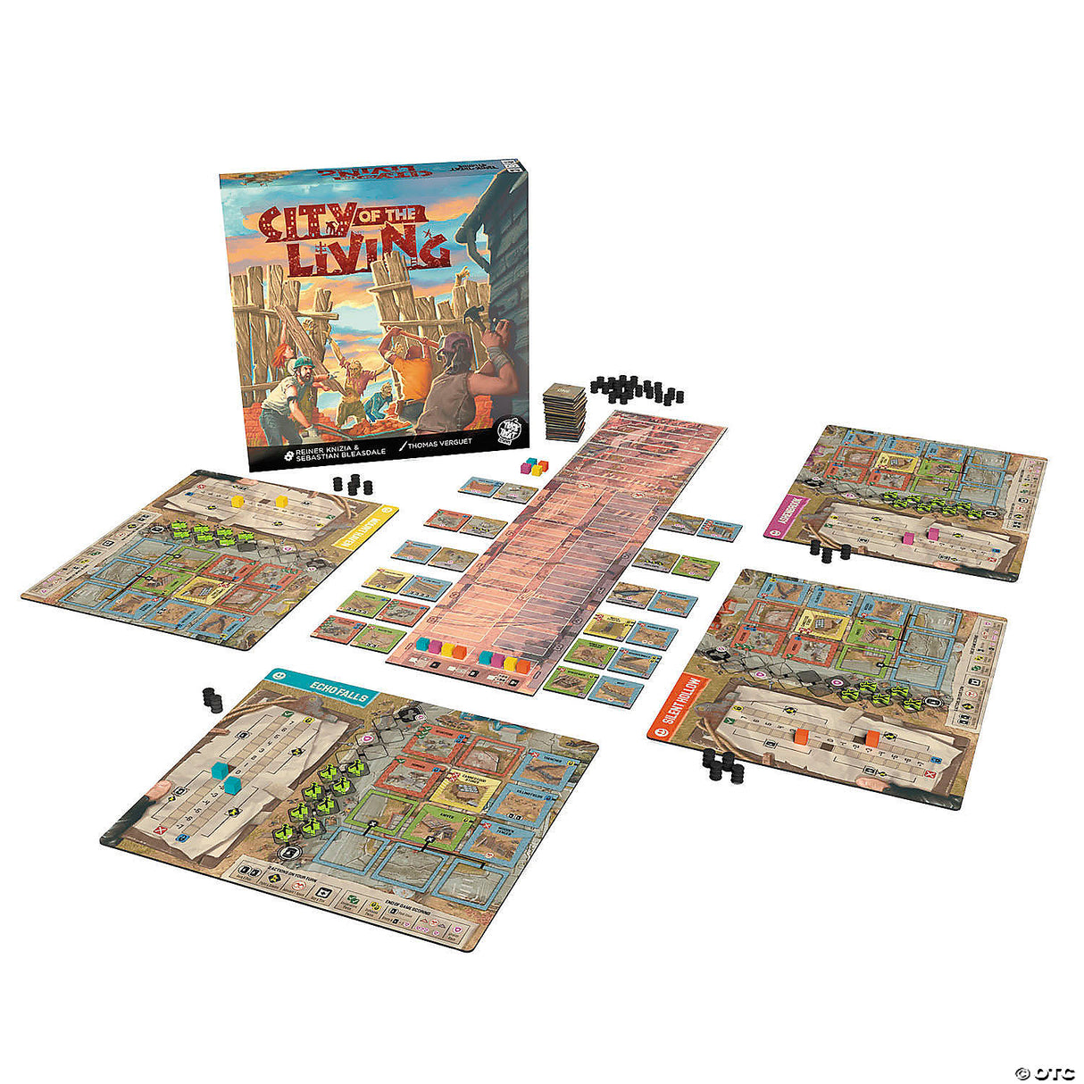 Trick Or Treat Studios City Of The Living Zombie-themed Game For 2 To 4 Players