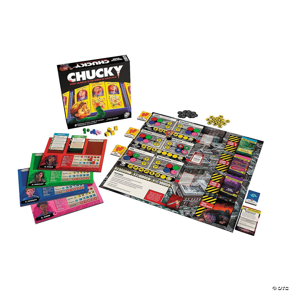Child’s Play™ Chucky Board Game For 2 To 4 Players - Kids Halloween Costume Cosp