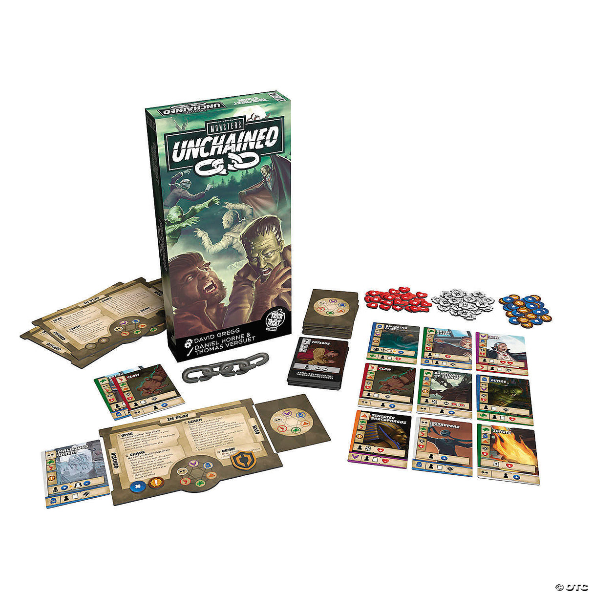 Universal Monsters Unchained Card Game For 2 To 4 Players