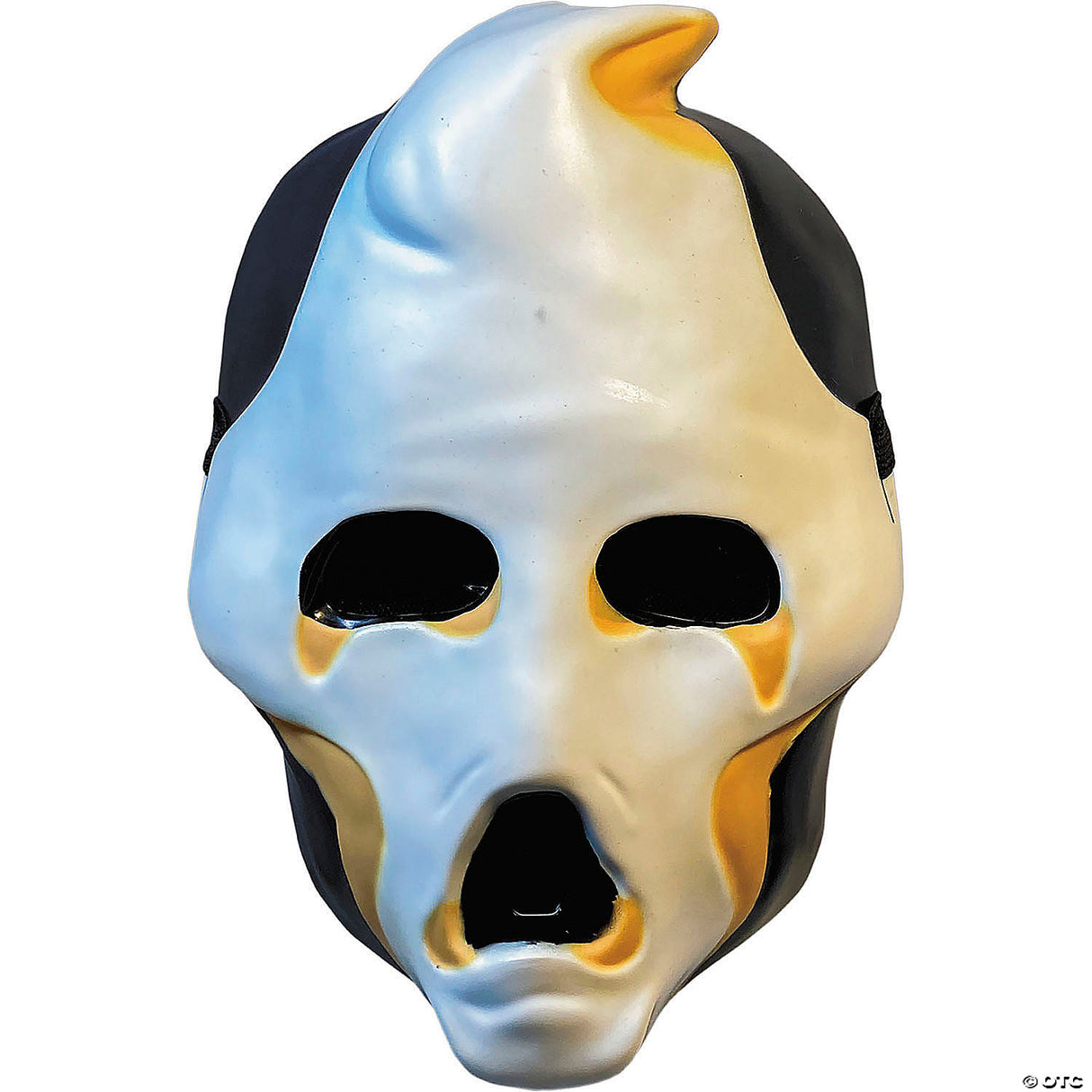 Adults Haunt™ Ghost Injection Plastic Half Mask - One Size