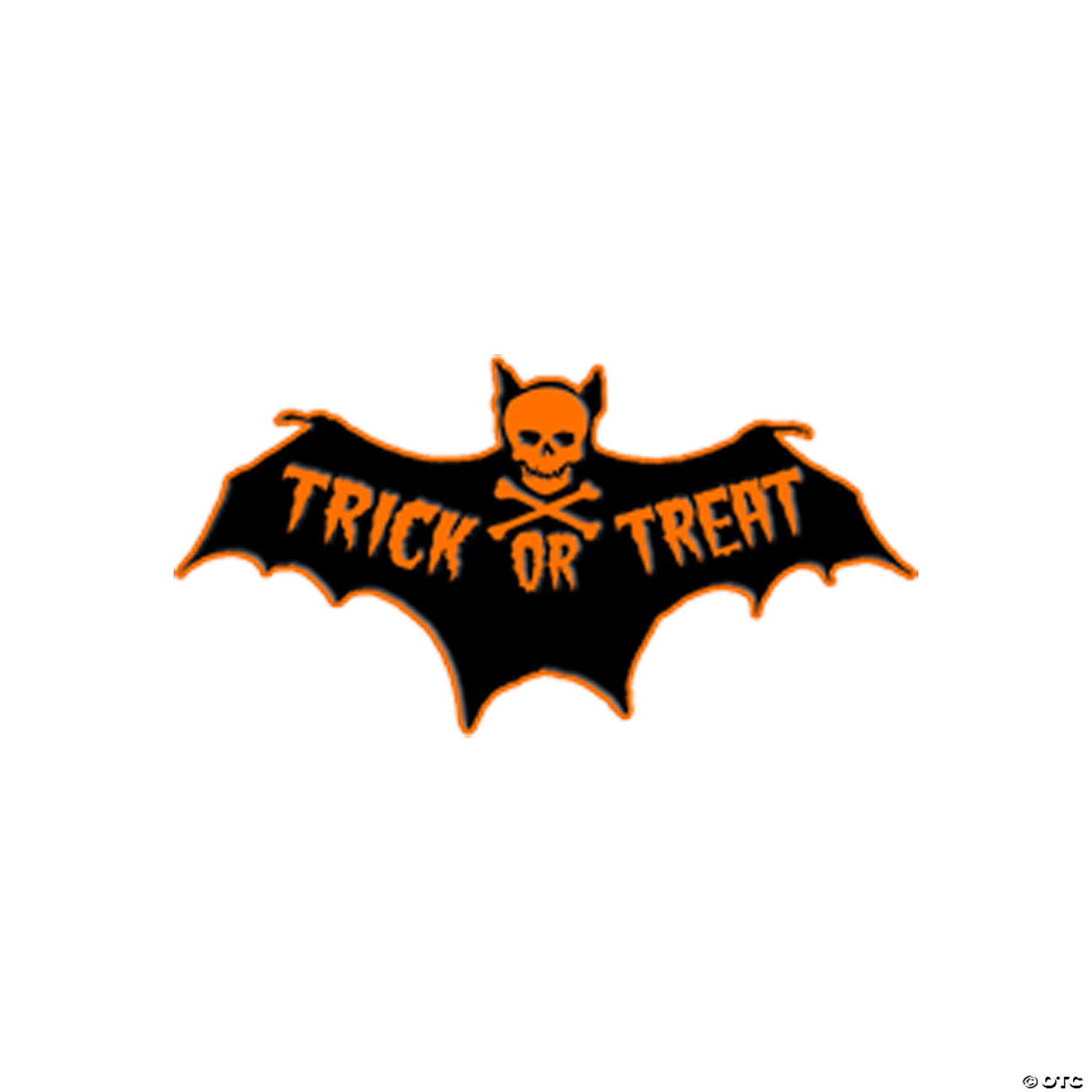 1 1/2" Toxictoons™ Trick-or-treat Bat Full-color Enamel Pin