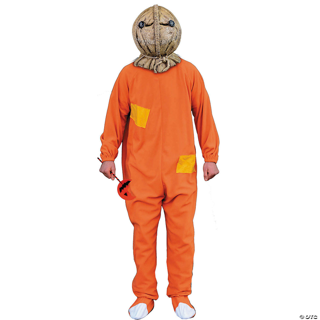 Kids Trick ’r Treat Orange Sam Jumpsuit Costume  - Small