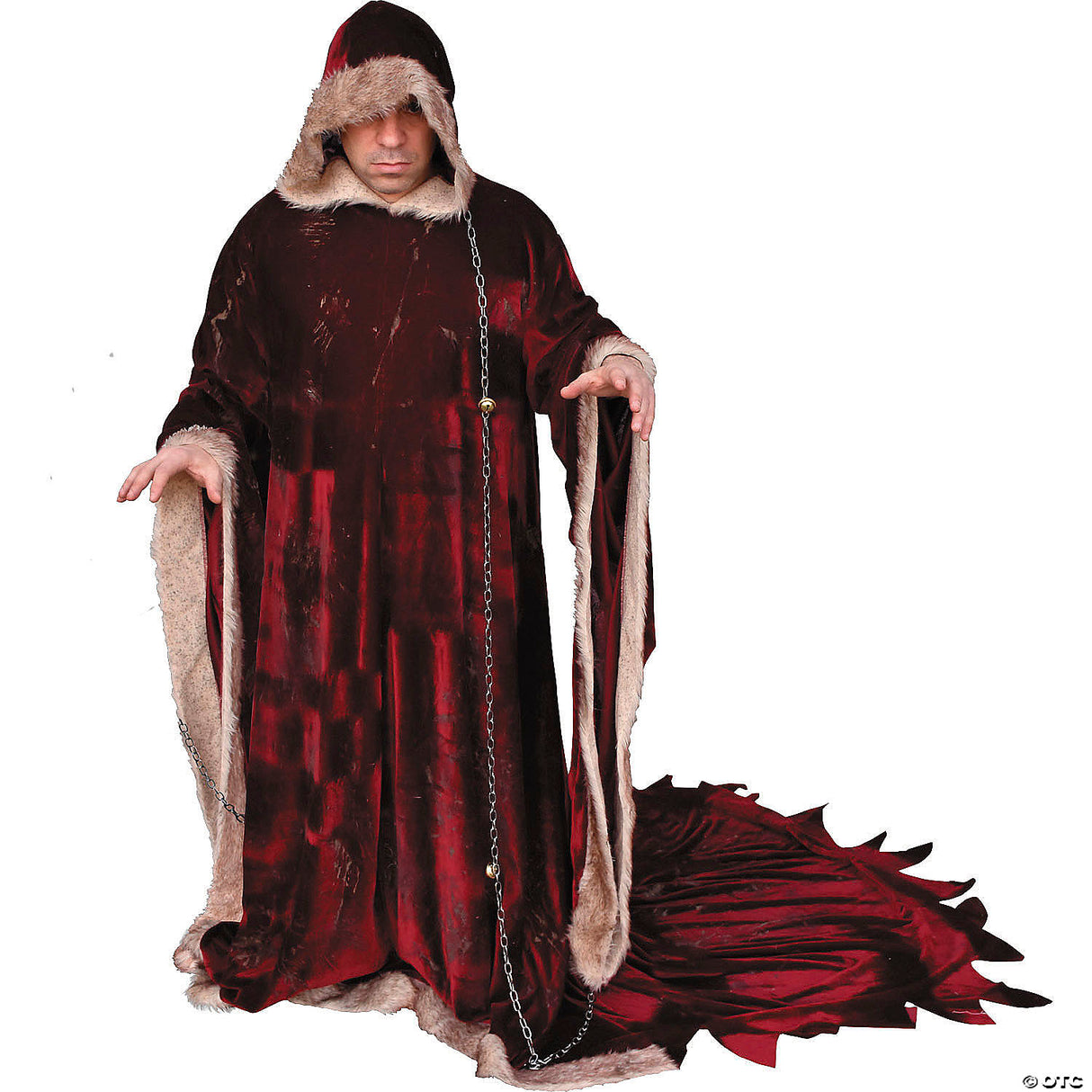 Men's Krampus™ Red Krampus Polyester Costume - One Size