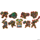 9 Pc. 13" - 15" Gwar Cutouts Wall Decoration Set - Halloween Decoration Prop Hau