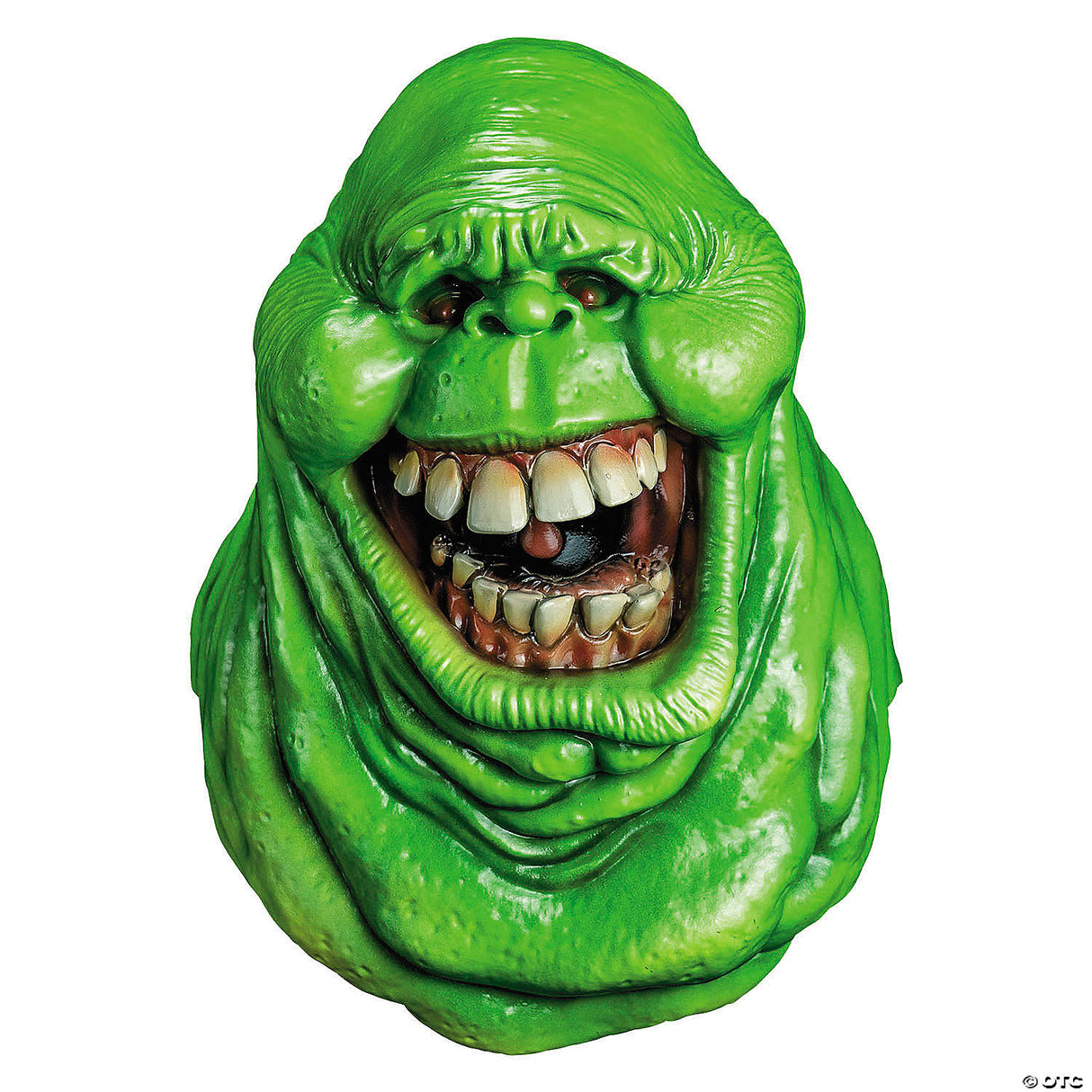 Slimer Mask Vinyl Ghostbusters Adult Halloween Cosplay Costume Prop