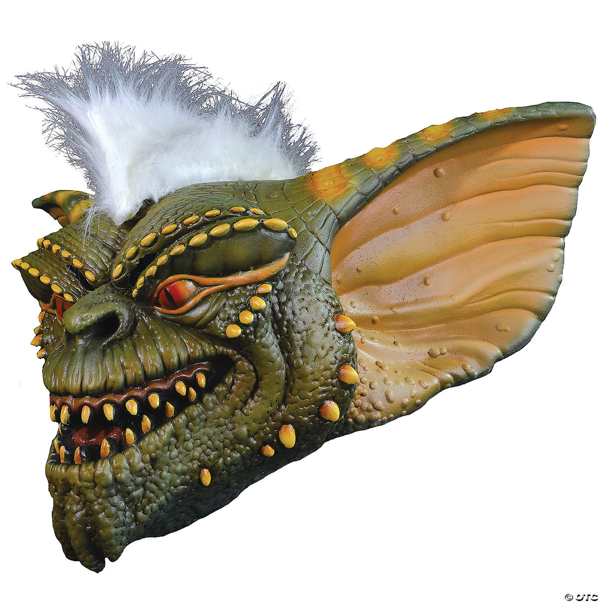 Adults Gremlins™ Stripe Overhead Latex Mask - One Size