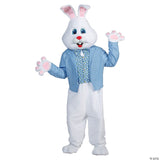 Adults Easter Bunny Costume With Blue Jacket & Vest