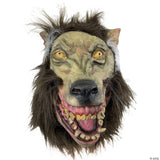 Adults Deluxe Werewolf Mask - Scary Halloween Mask Cosplay Prop Costume  - Scary