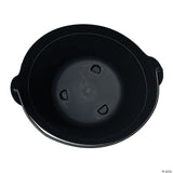 9.5" Black Plastic Dutch Kettle Decoration