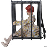 Animated Screaming Caged Kid Walk Around Accessory