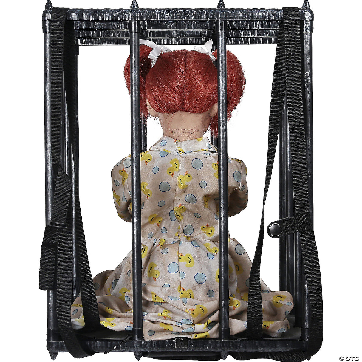 Animated Screaming Caged Kid Walk Around Accessory