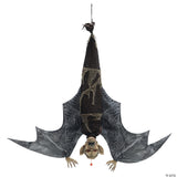 46" Menacing Hanging Bat Halloween Decoration