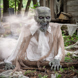 2' Animated Gaseous Zombie Groundbreaker Decoration