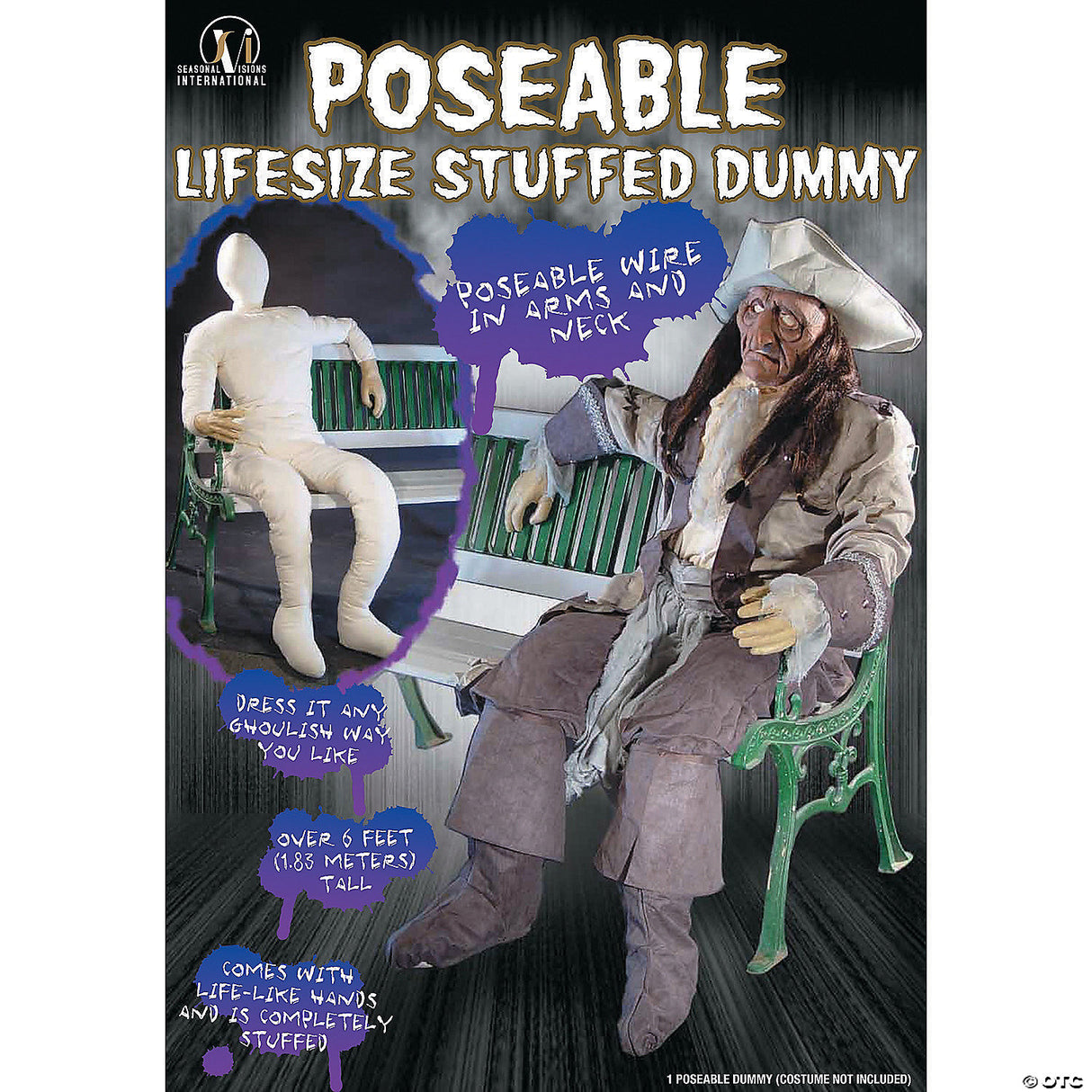 Poseable Life-sized Stuffed Dummy Decoration