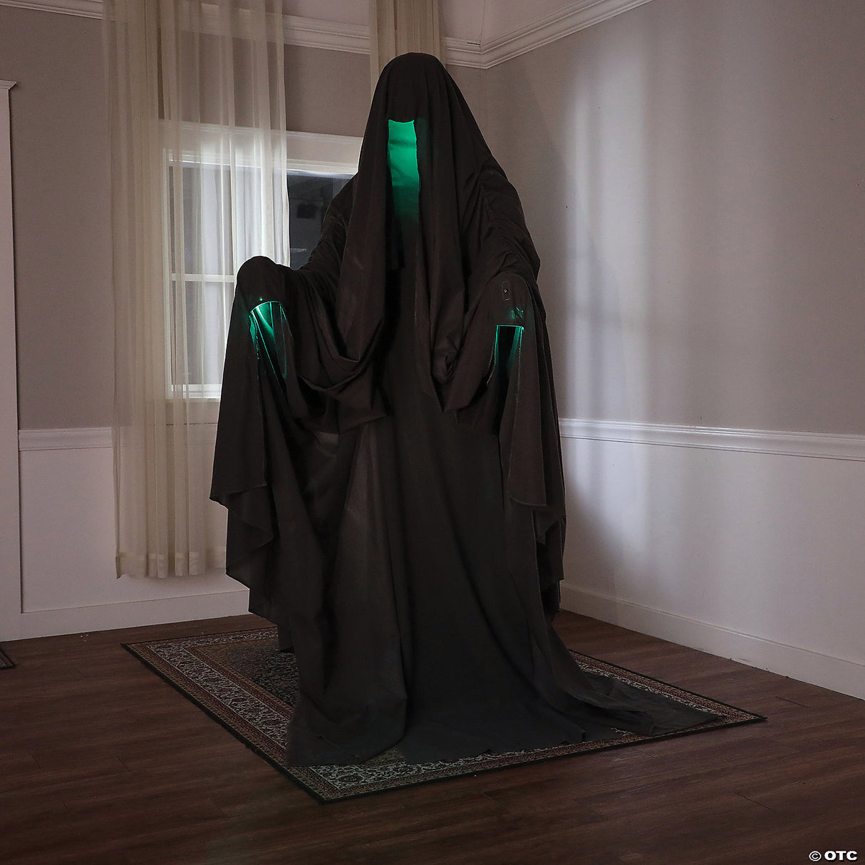 72" Hooded Phantom Animated Prop