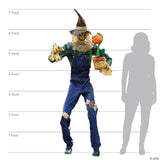 7' Pesky The Clown Animated Halloween Decoration
