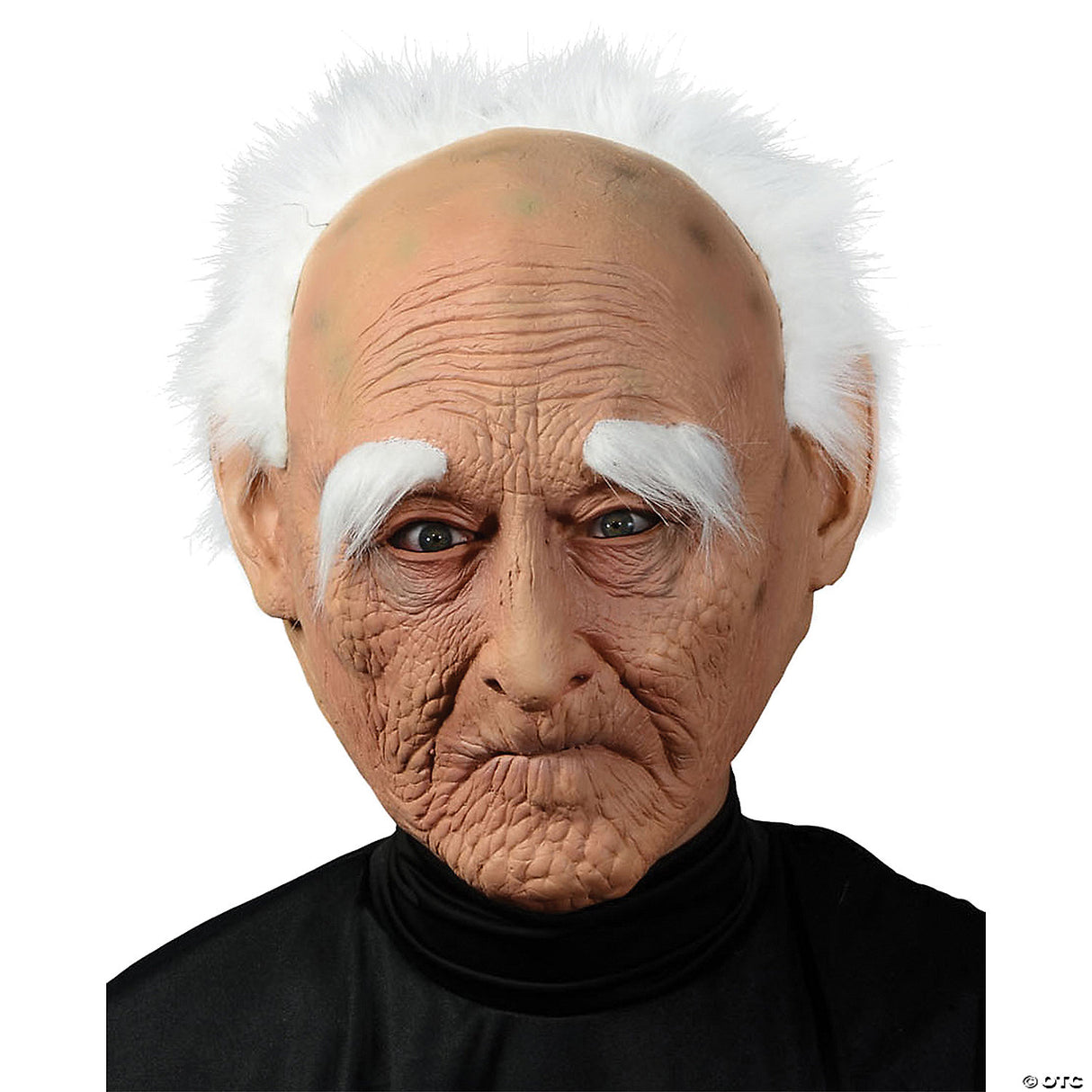 Adults Old Man Mask With Hair