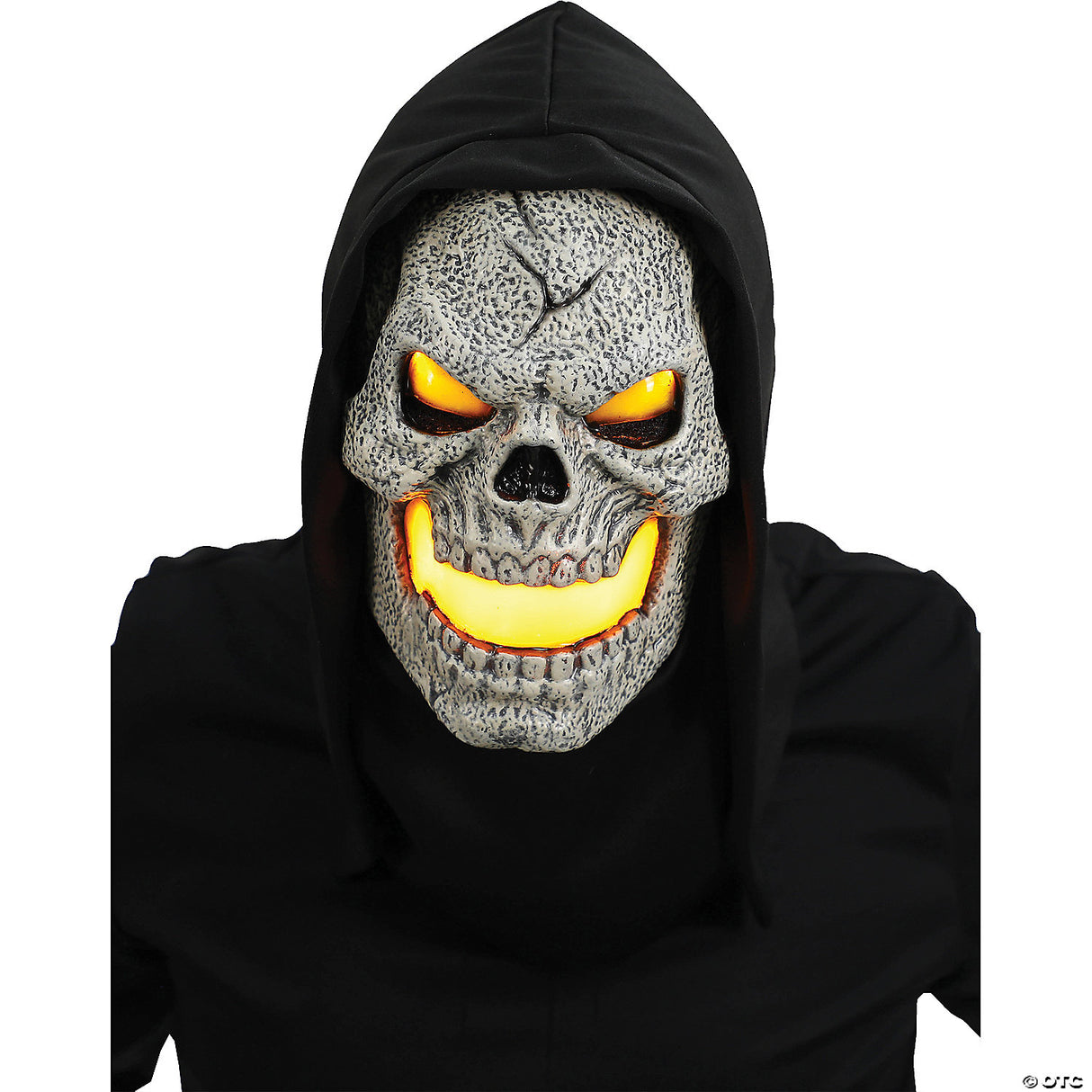 FLAME FIEND SKULL YELLOW MASK