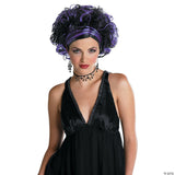 WICKED WIDOW WIG BK/PURPLE