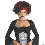 WICKED WIDOW WIG BK/PURPLE