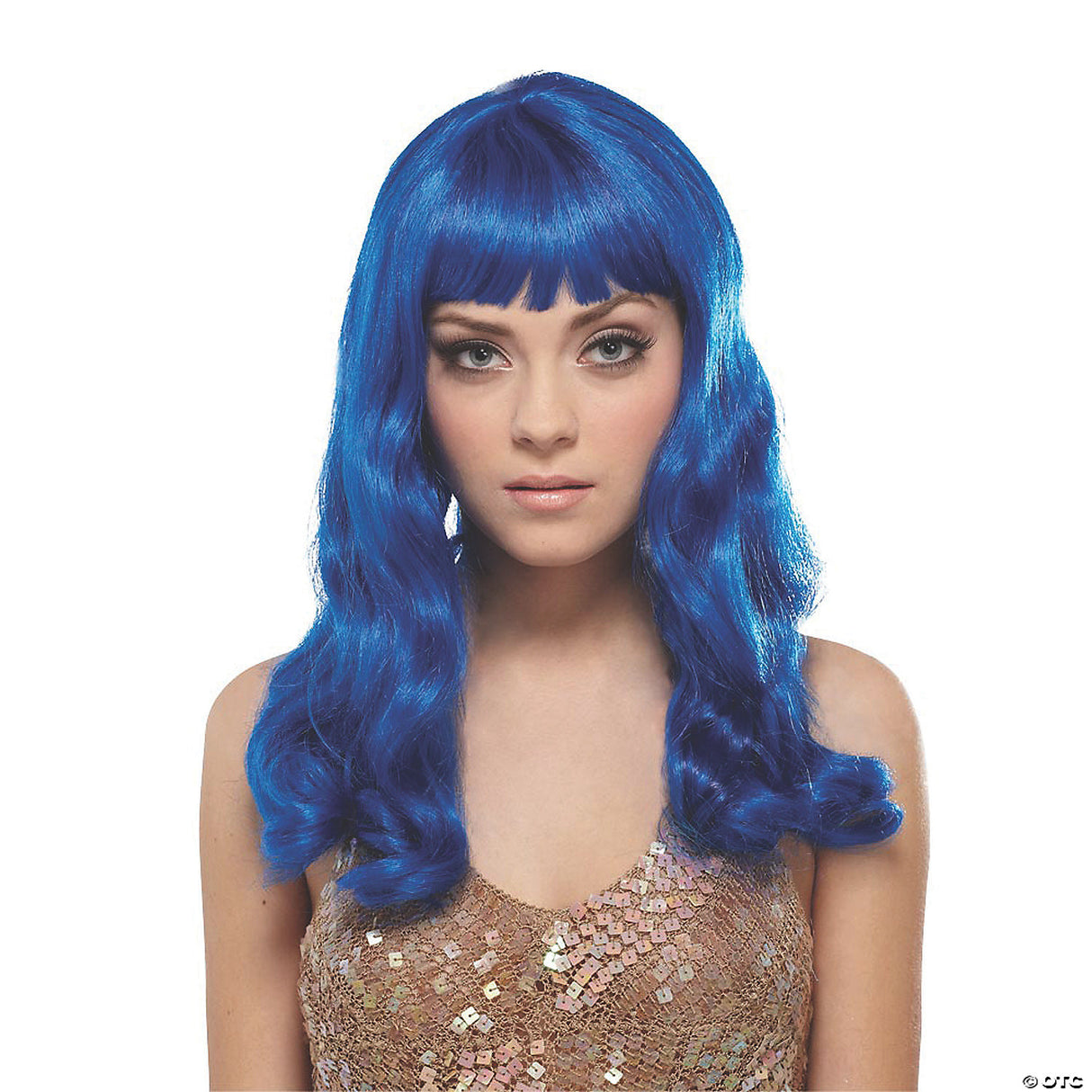 Adults Blue California Wig