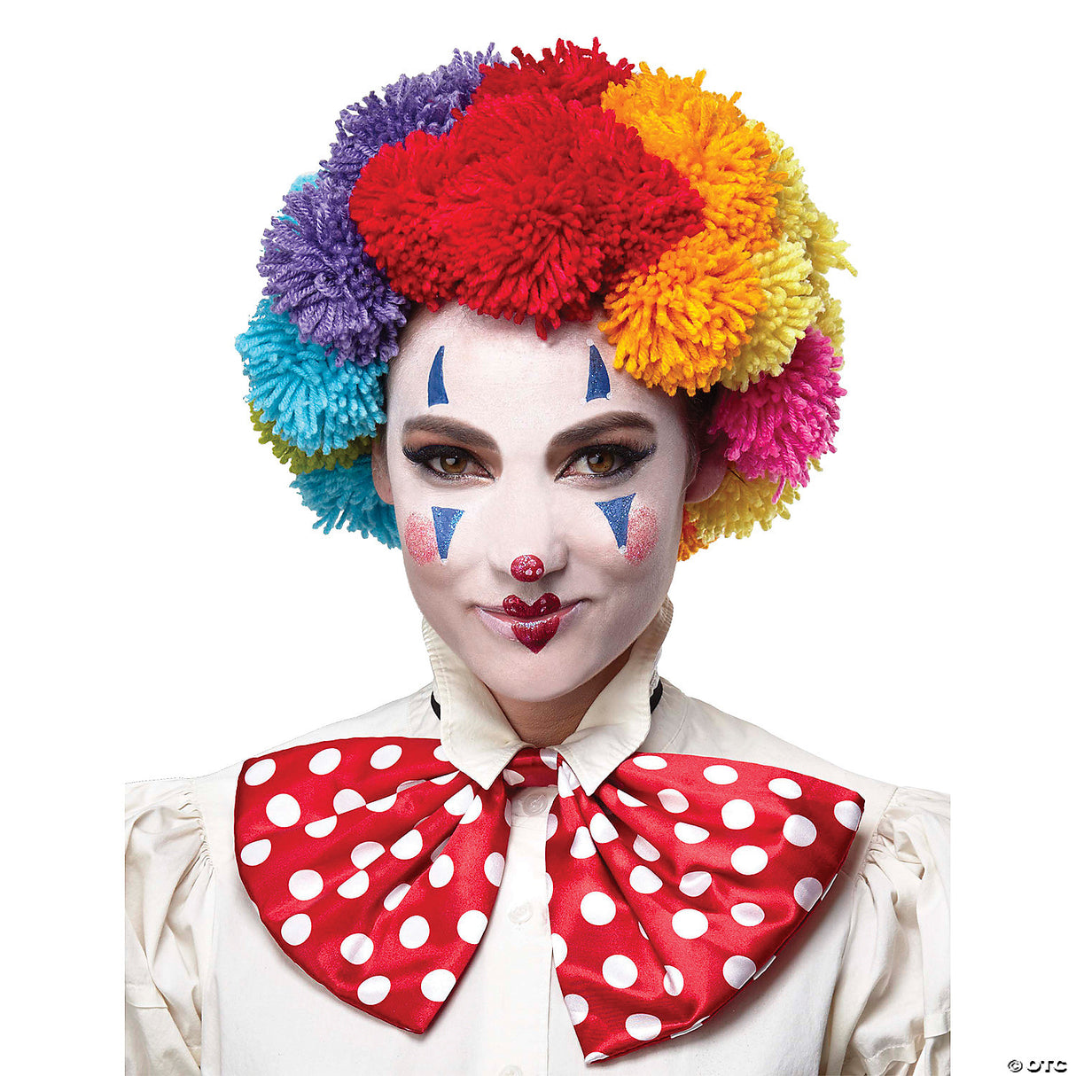 Adults Rainbow Clown Wig