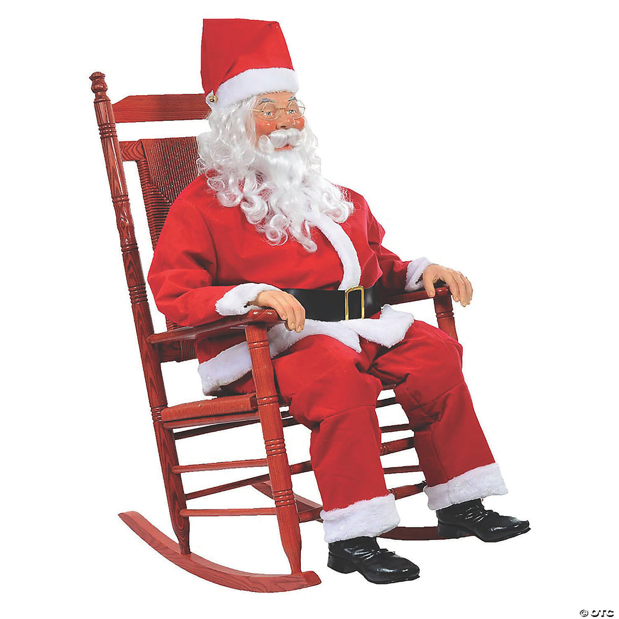 Rocking Santa Claus Outdoor Decoration