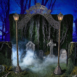 97" Halloween Manor Archway Halloween Prop