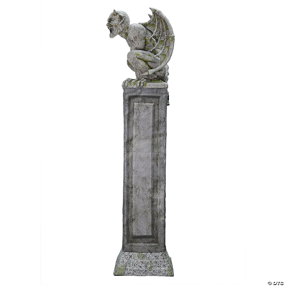 8 Ft. Animated Oversized Gargoyle Pillar Halloween Decoration