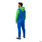 Men's Luigi™ Onesie Costume - Large 42-44